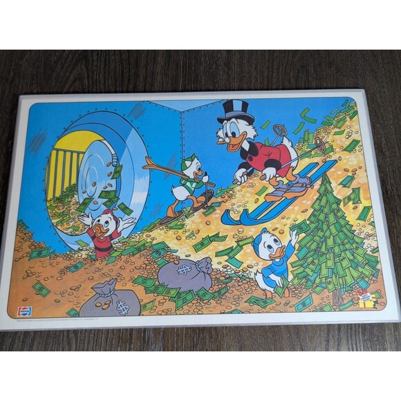 VTG Pepsi 1978 Happy Birthday Mickey Placemats 4 Disney Illustrations SET OF 15 - Picture 6 of 8